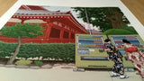 'Asakusa' Colour Ink-Jet Print A3 Size